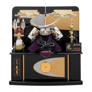 上原玉鳳作 兜飾り 正絹色々縅10号 73GC-14