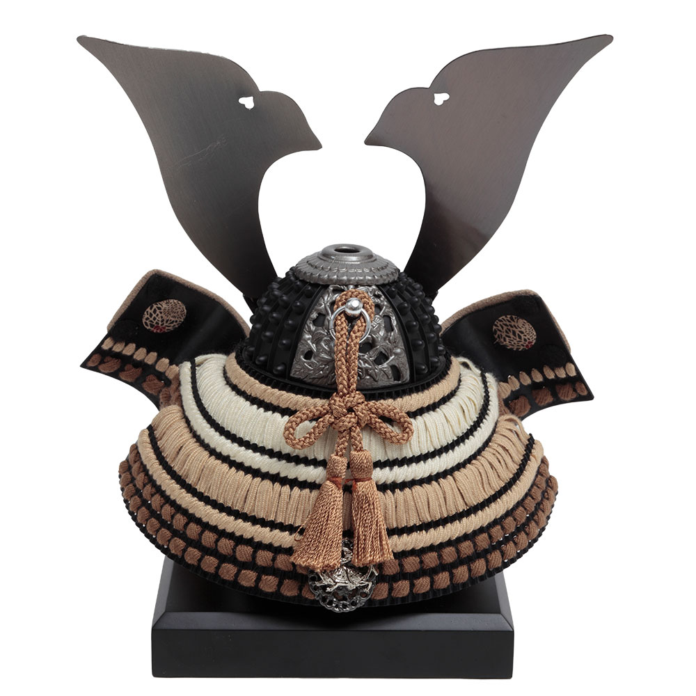 【セール】 孔雀 牡丹 日輪 前立 兜 甲冑 武具